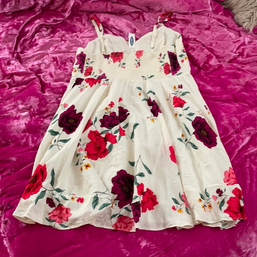 Old Navy Floral Fit & Flare Swing Dress Size XL